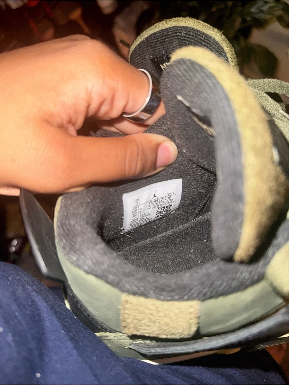 Jordan 4 Retro SE Craft Olive